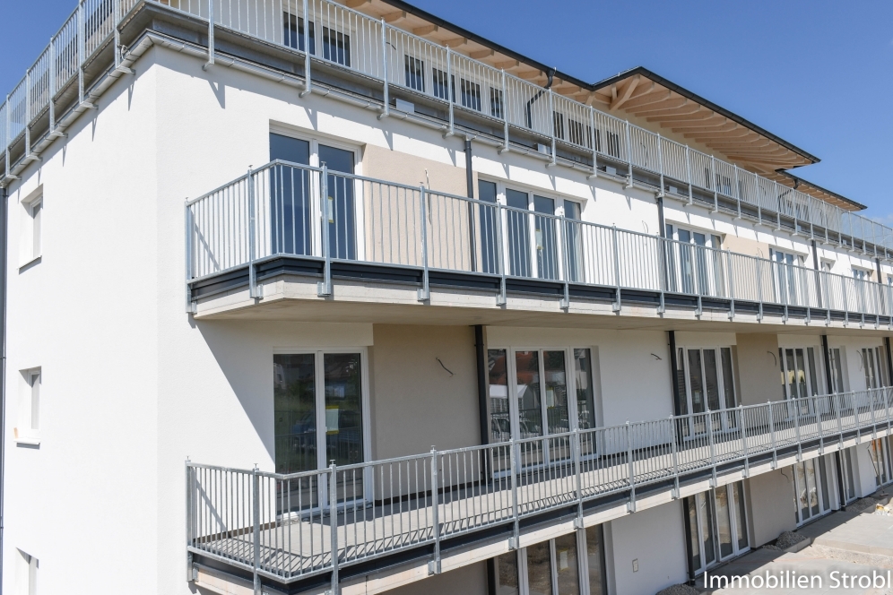 3-Zimmer-Neubau-Wohnung mit Garten in Eggelsberg zu mieten - Erstbezug.